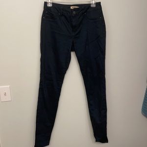 Blue Spice- teal skinny Jean pant
